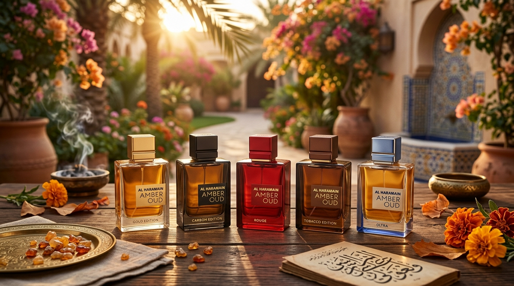 The Amber Oud Spectrum: Al Haramain’s Five-Chapter Blueprint for a Warmer Season