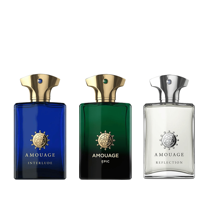 Amouage (M) Set Edp 3 X (Interlude + Reflection + Epic)