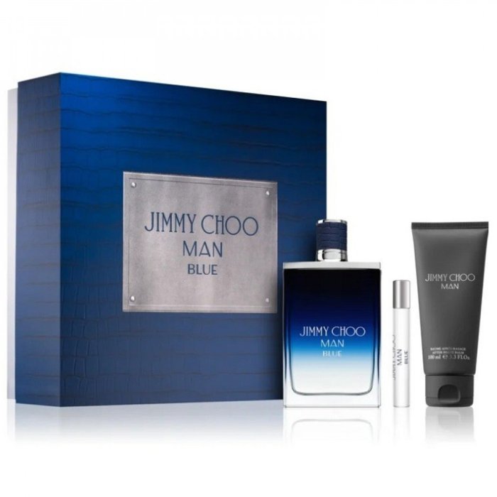 Jimmy Choo Man Blue (M) Set Edt + Edt 7. + Sg