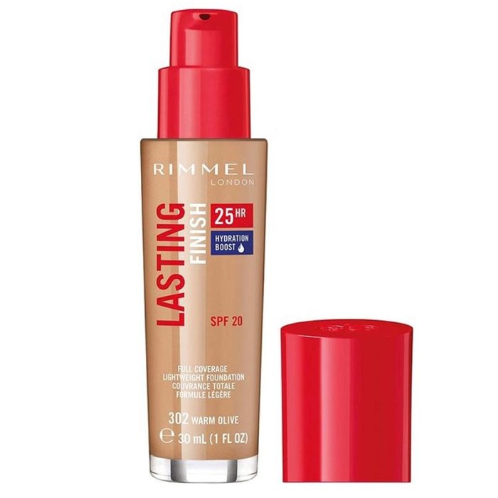 Rimmel London Lasting Finish # 302 Warm Olive (W) Foundation