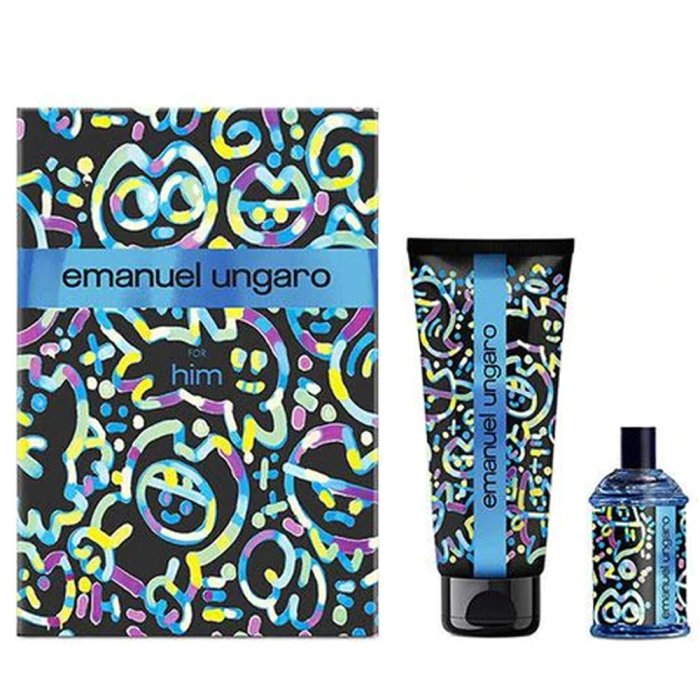 Emanuel Ungaro Ungaro For Him (M) Set Edt + Shampoo & Sg