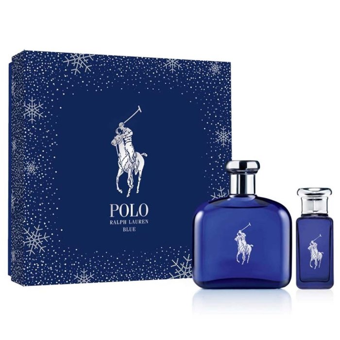 Ralph Lauren Polo Blue (M) Set Edt + Edt
