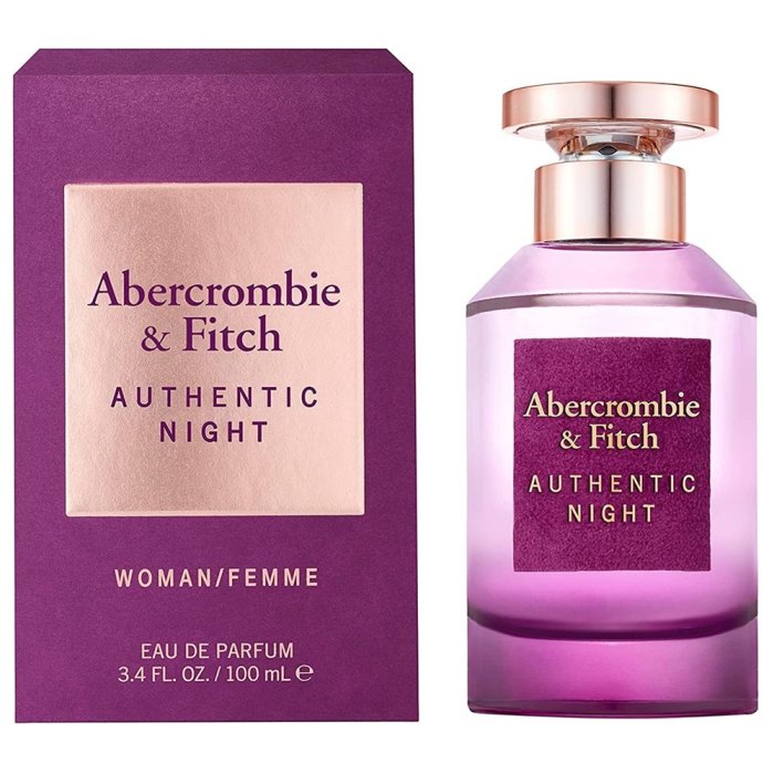 Abercrombie & Fitch Authentic Night (W) Edp 100 Ml