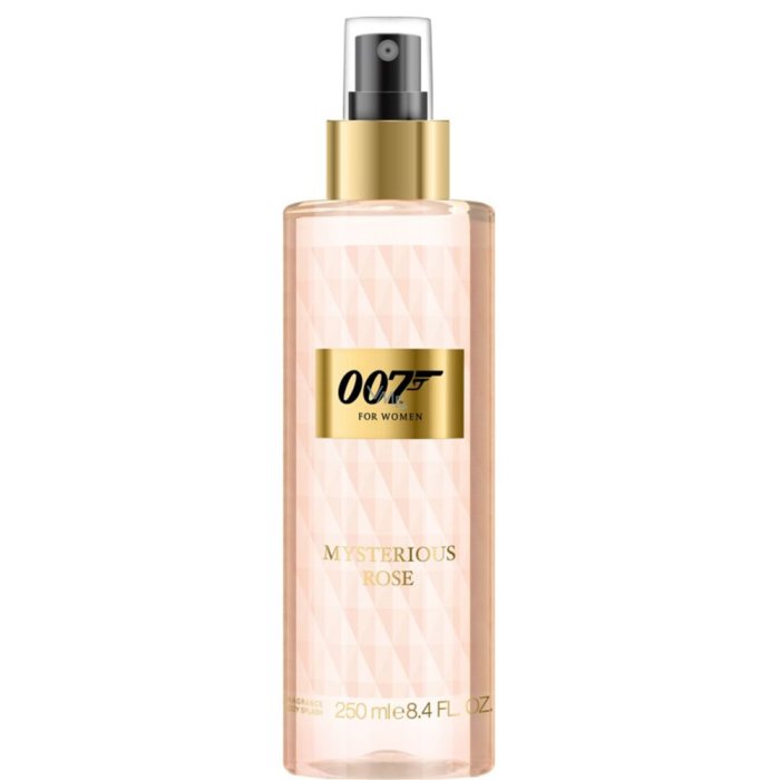 James Bond 007 Mysterious Rose (W) Fragrance Body Splash