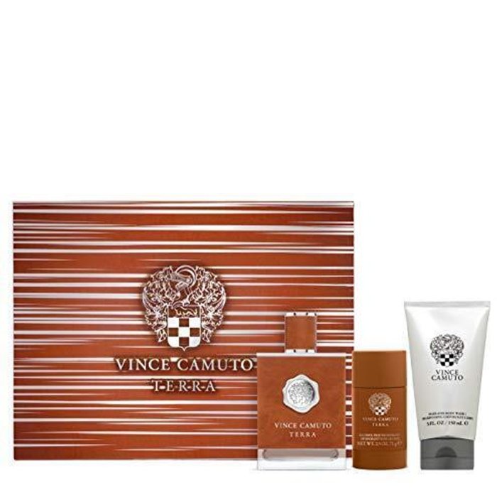 Vince Camuto Terra (M) Set Edt + Deo Stick 71 G + Hair & Bw