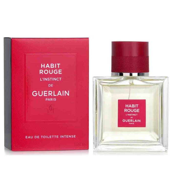 Guerlain Habit Rouge L'instict (M) Edt Intense