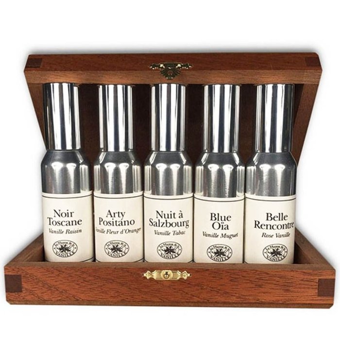 La Maison De La Vanille (U) Set Edt 5 X (Blue Oia + Arty Positano + Belle Rencontre + Nuit A + Noir Toscane)