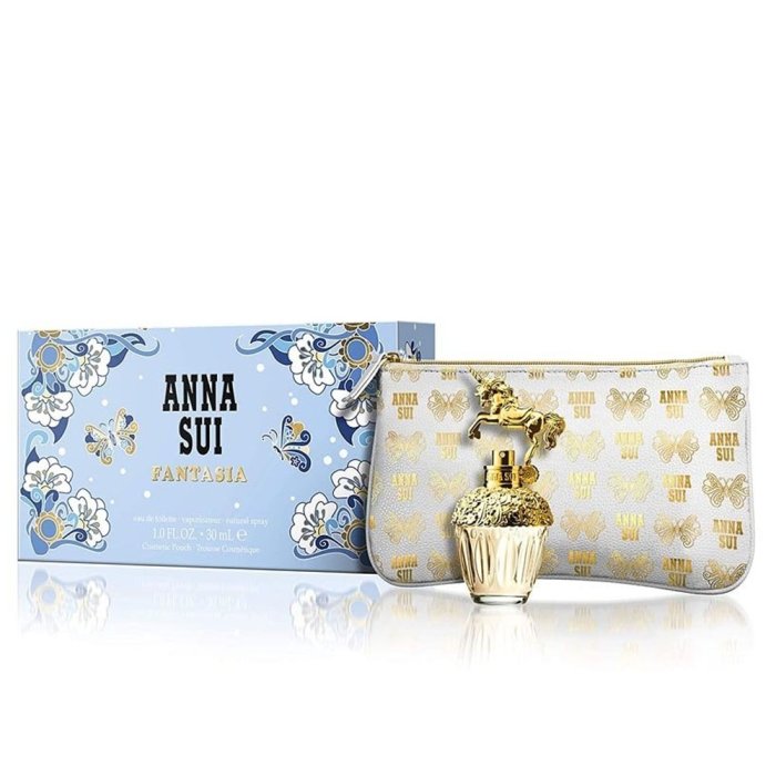 Anna Sui Fantasia (W) Set Edt + Travel Pouch