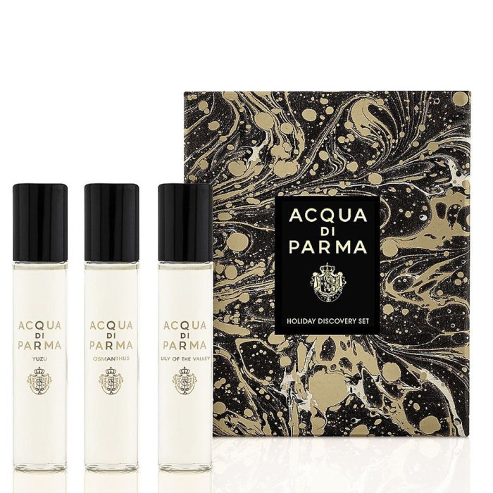 Acqua Di Parma Holiday (U) Discovery Set Edp 3 X (Osmanthus + Yuzu + Lily Of The Valley)