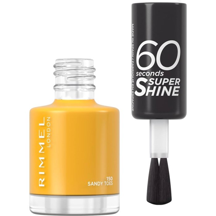 Rimmel London 60 Seconds Super Shine 150 Sandy Toes Nail Polish