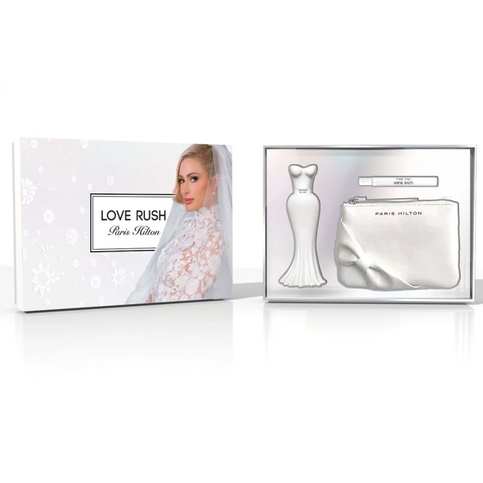 Paris Hilton Love Rush (W) Set Edp + Edp + Pouch