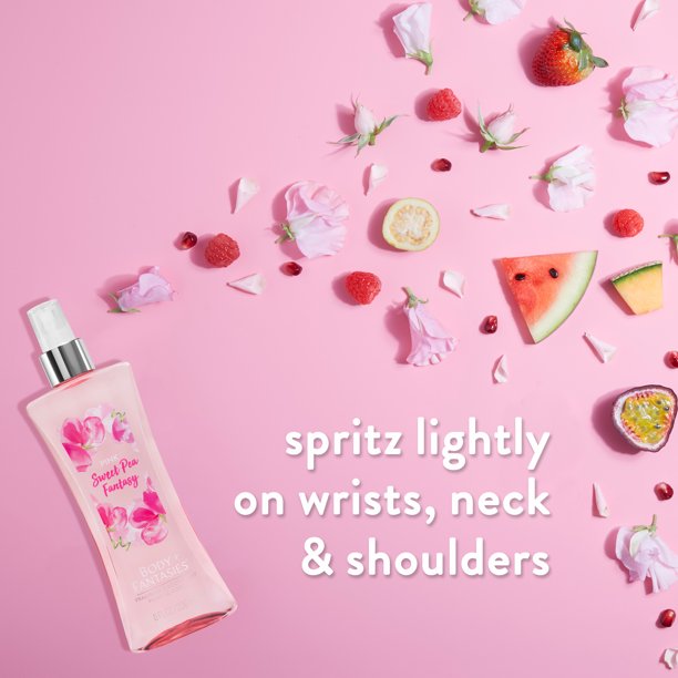 Body Fantasies Pink Sweet Pea Fantasy Body Mist 236ml