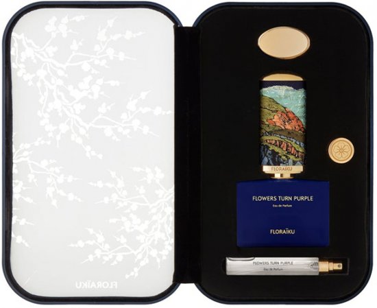 Floraiku Flowers Turn Purple Unisex 50ml + 10ml Eau De Parfum E.D.P