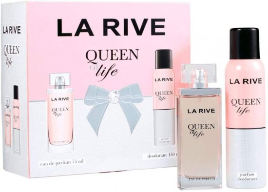 La Rive Queen Of life Set Women 75ml Eau De Parfum E.D.P + 150ml Deodorant