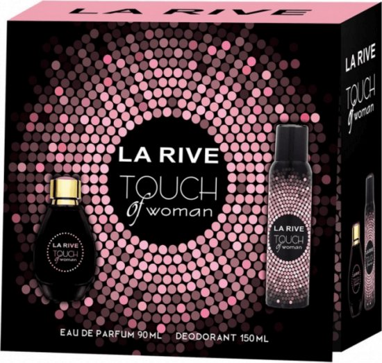 La Rive Touch of Woman Set Women 90ml Eau De Parfum E.D.P + 150ml Deodorant