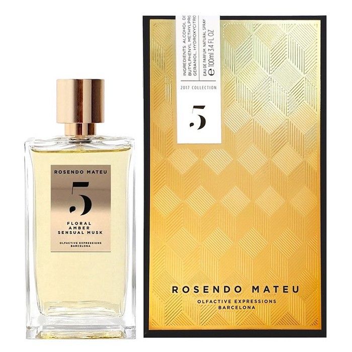 Rosendo Mateu Nº 5 Floral, Amber, Sensual Musk EDP 100ml Perfume