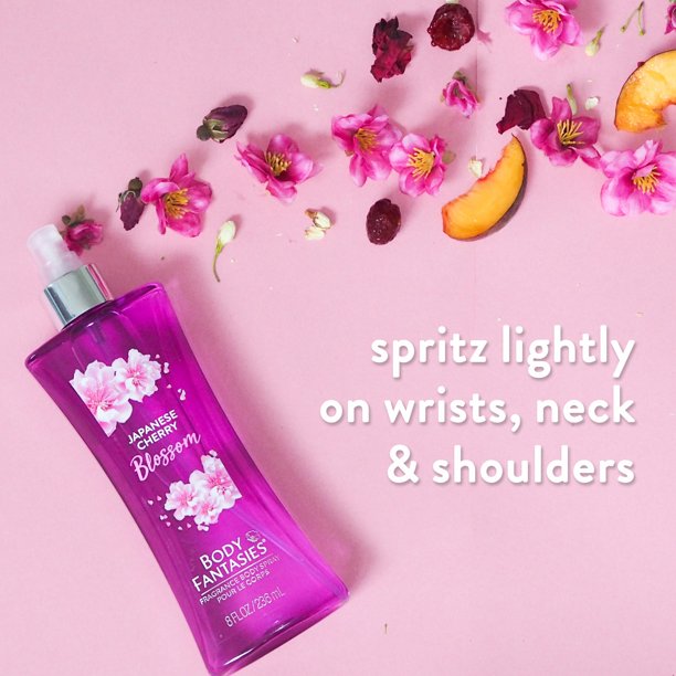 Body Fantasies Japanese Cherry Blossom Body Mist 236ml