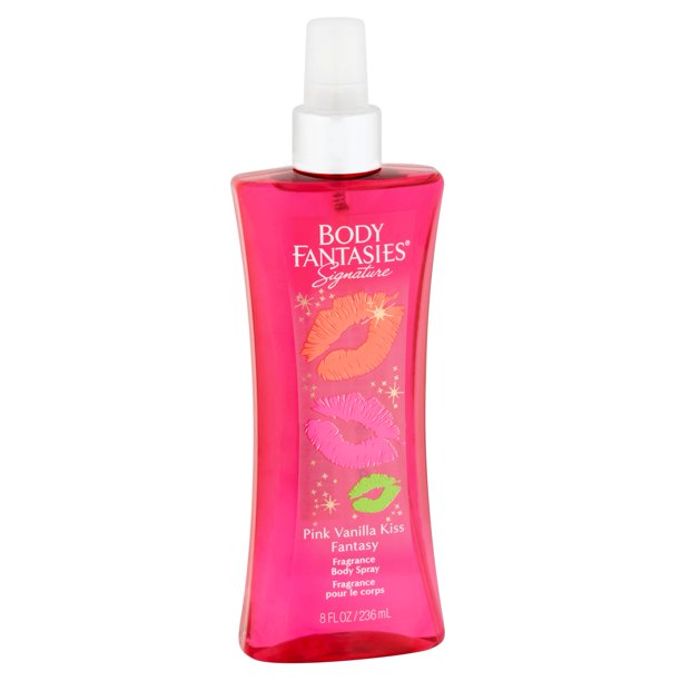 Body Fantasies Pink Vanilla Kiss Body Mist 236ml