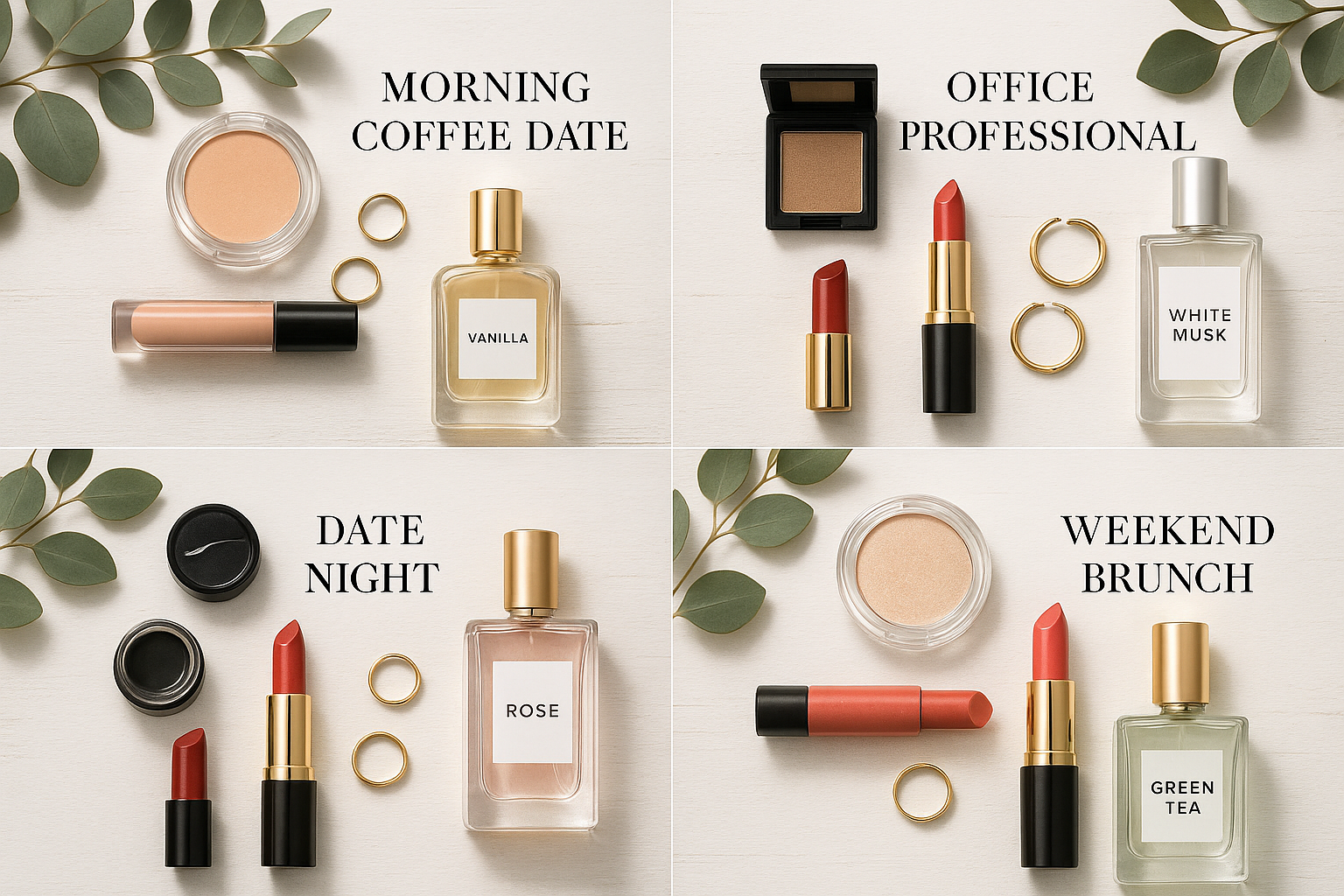 Makeup & Perfume Pairings for Different Occasions