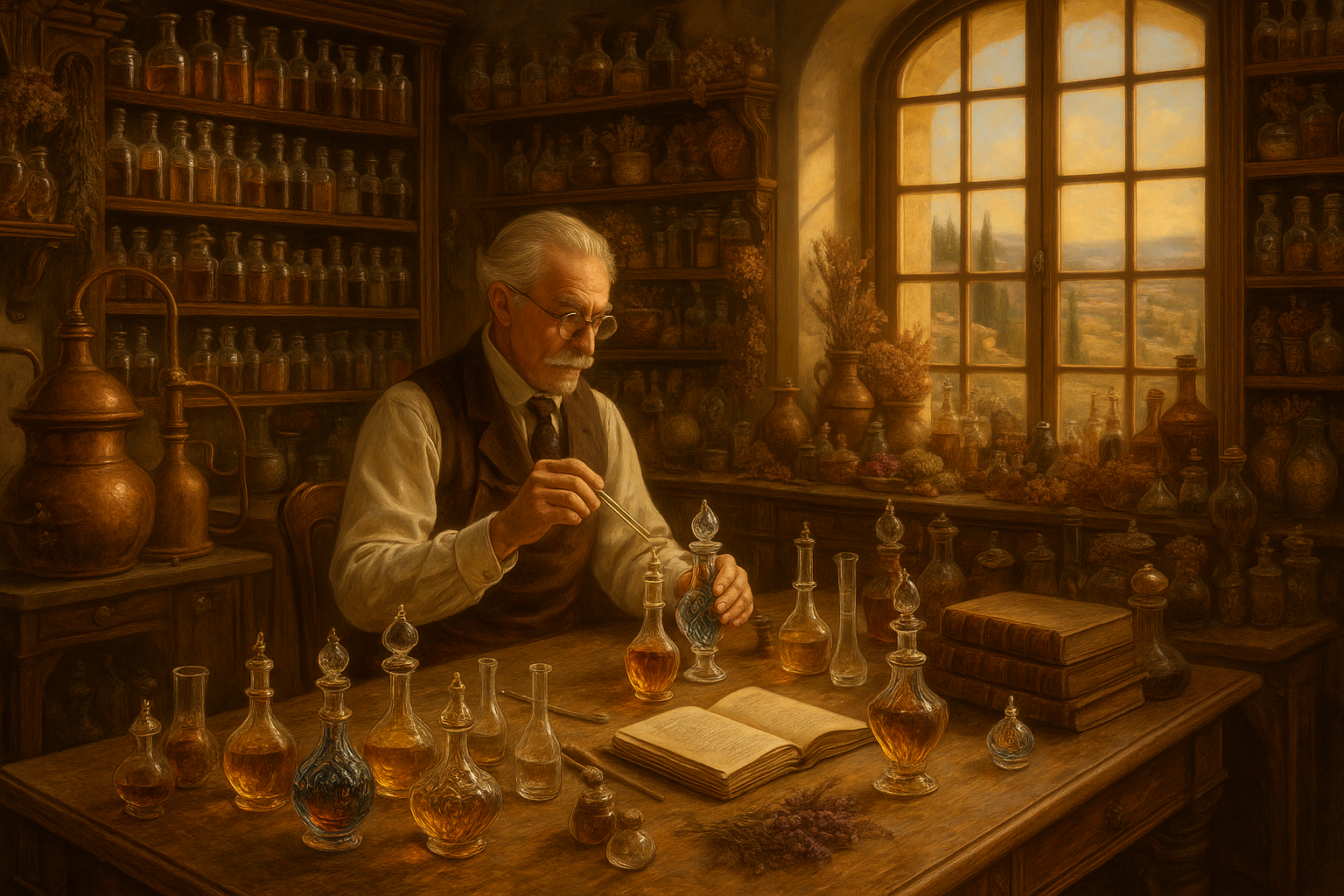 The Art of Italian Perfumery