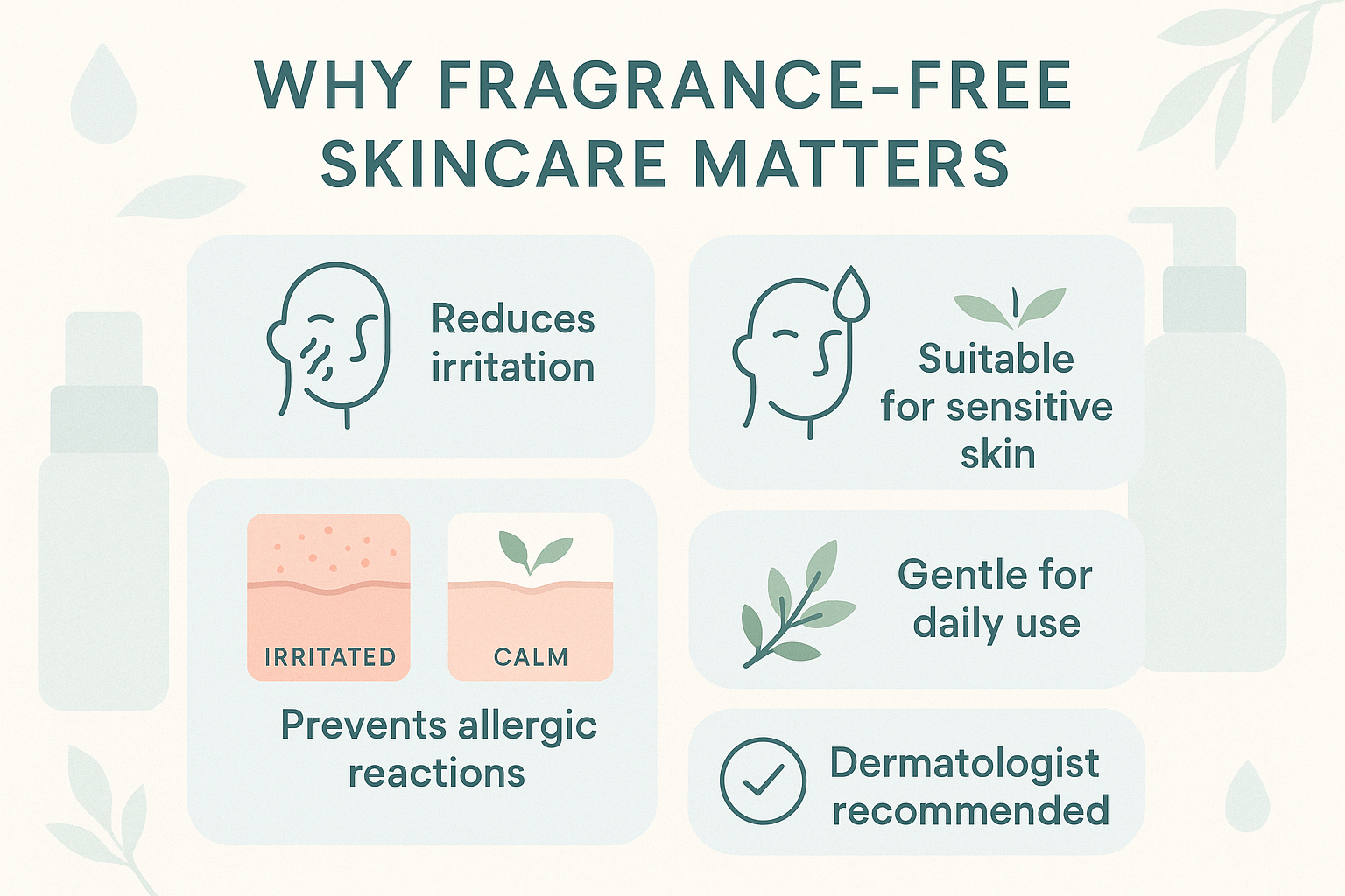 Why Fragrance-Free Skincare Matters