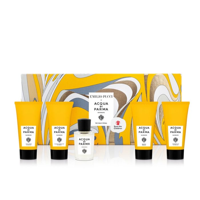 Acqua Di Parma Barbiere (M) Set Edc + (Shampoo + Sc + As + Fw) 4 X