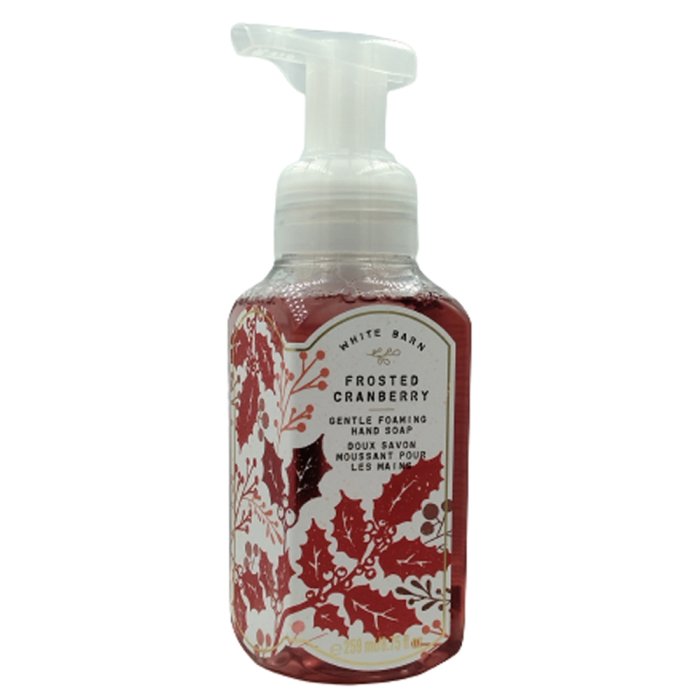 Bath & Body Works White Barn Frosted Cranberry Foaming (U) Soap