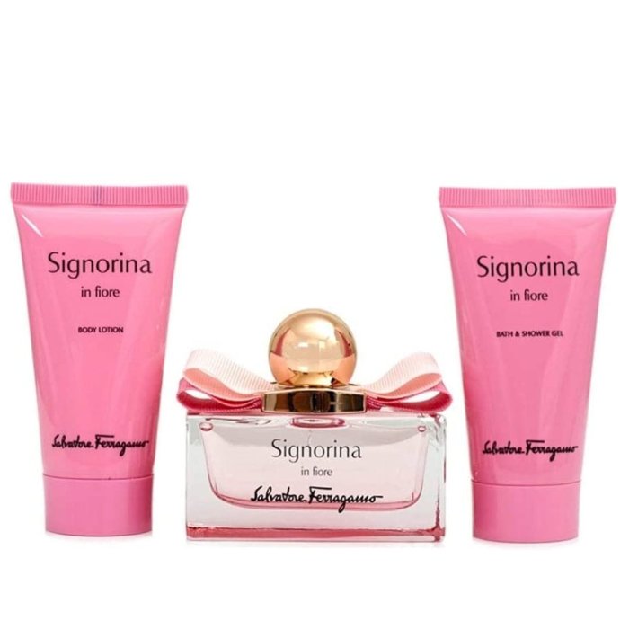 Salvatore Ferragamo Signorina In Fiore (W) Set Edt + Edt + Bl