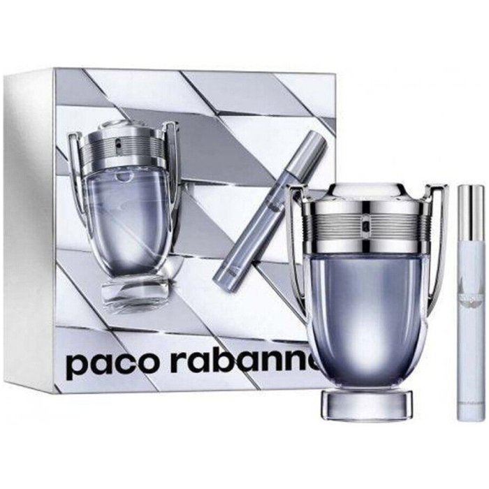 Paco Rabanne Invictus (M) Edt + Edt Travel Set