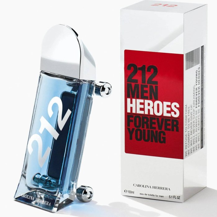 Carolina Herrera 212 Heroes Forever Young Men (M) Edt 150 Ml