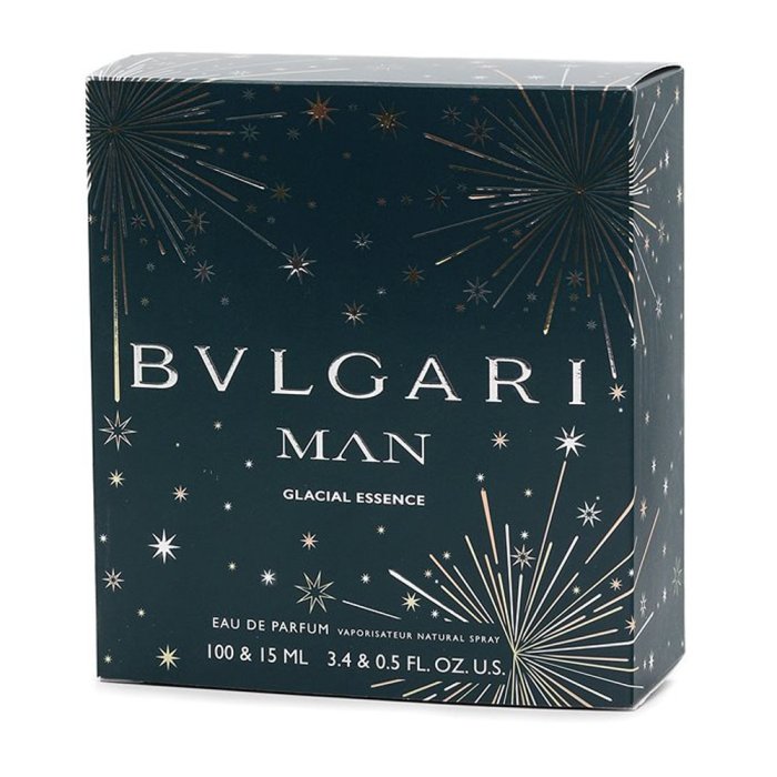 Bvlgari Man Glacial Essence (M) Set Edp + Edp