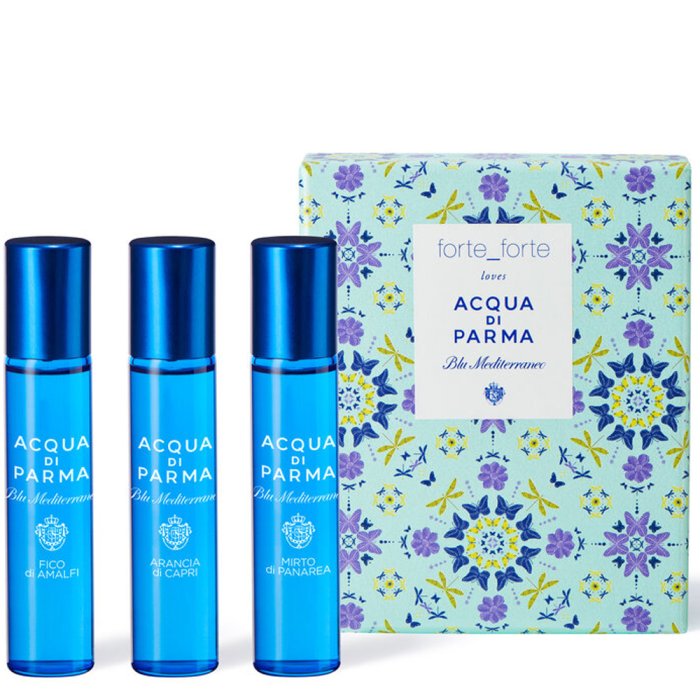 Acqua Di Parma Blu Mediterraneo Forte Special Edition (U) Discovery Set 3 X 12 Ml (Mirto+Arancia+Fico)