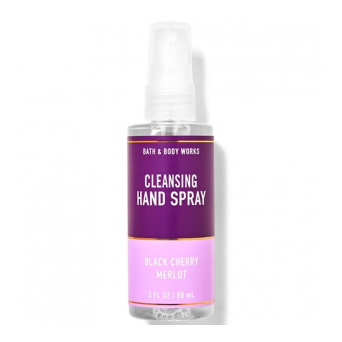Bath & Body Works Black Cherry Merlot Cleansing (W) 88 Ml Hand Spray