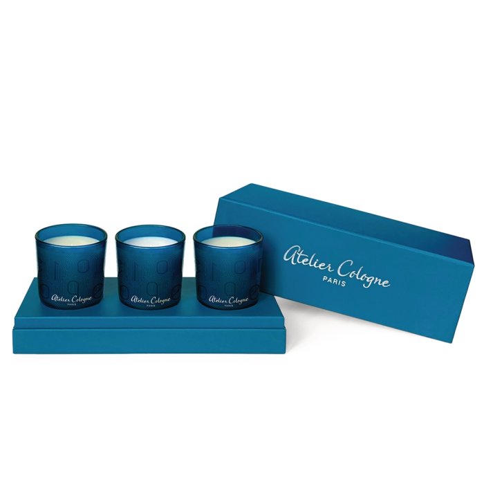 Atelier Cologne Mini Candles Trio Set 3 X 70 G (2 X Orange Toscana + 1 X Bois Montmartre)