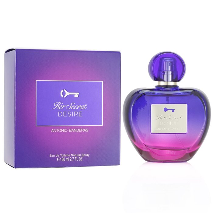 Antonio Banderas Her Secret Desire (W) Edt 80 Ml