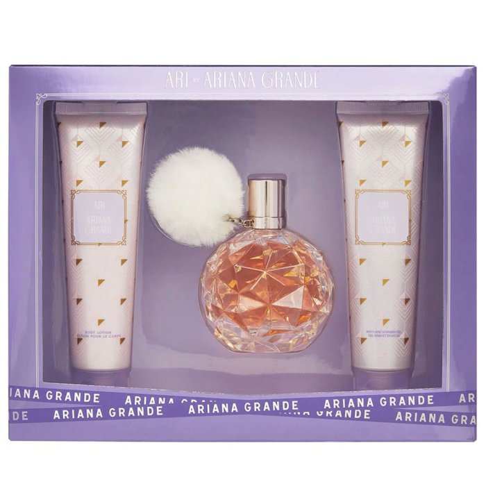 Ariana Grande Ari (W) Set Edp 100 Ml + Bl 100 Ml + Sg 100 Ml