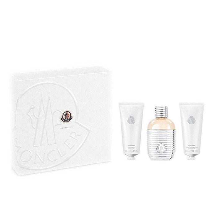 Moncler Pour Femme (W) Set Edp + Sg + Body Cream