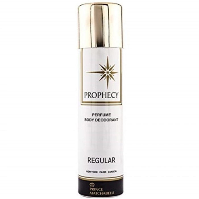 Prince Matchabelli Prophecy Regular (M) 250 Ml Perfume Body Deodorant