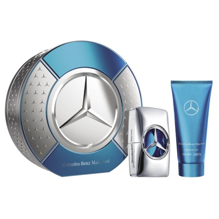 Mercedes Benz Man Bright (M) Set Edp + Sg (Tin Box)