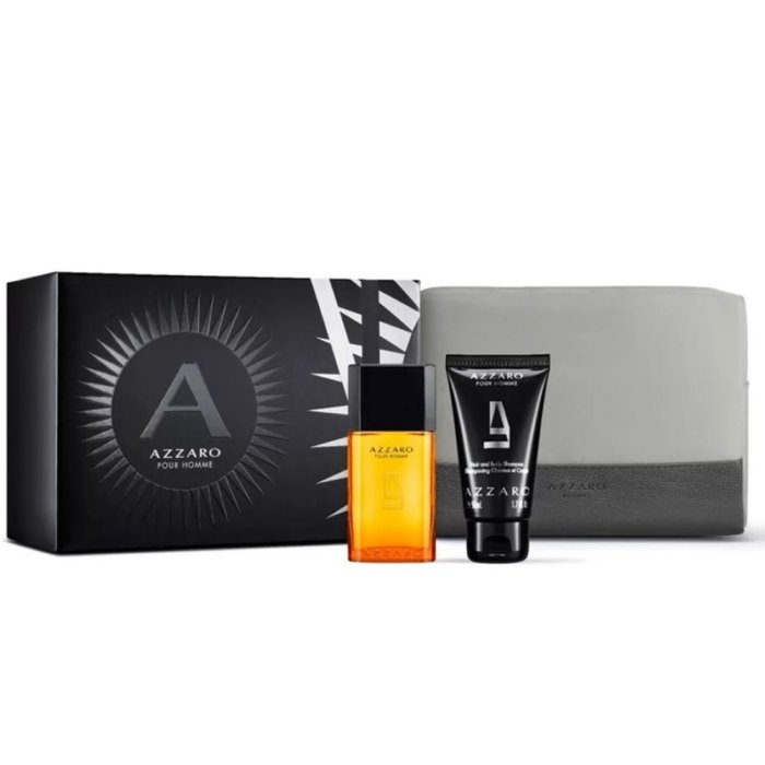 Azzaro Pour Homme (M) Set Edt 30 Ml + Hair & Body Shampoo 50 Ml