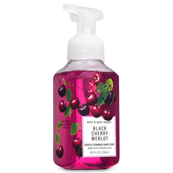 Bath & Body Works Black Cherry Merlot Gentle Foaming (U) 259 Ml Hand Soap