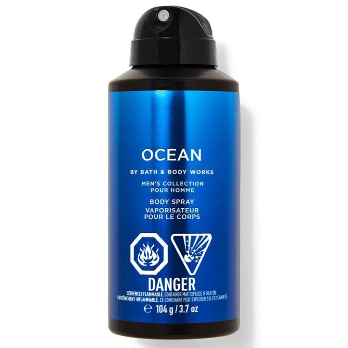 Bath & Body Works Ocean (M) 104 G Body Spray