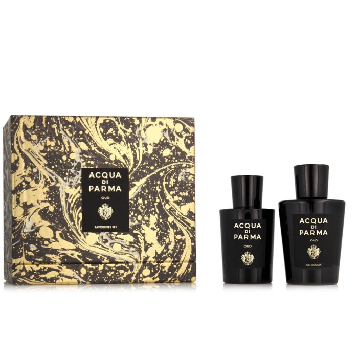 Acqua Di Parma Oud Favourites Holiday Collection 2022 (U) Set Edp 100 Ml + Body Wash 200 Ml