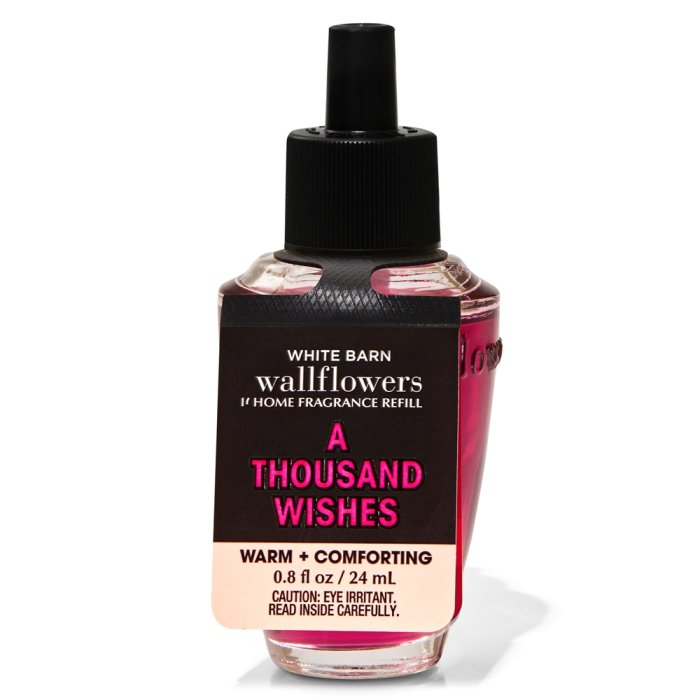 Bath & Body Works A Thousand Wishes White Barn Wallflowers 24 Ml Home Fragrance Refill
