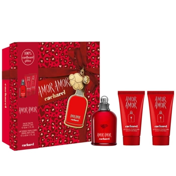Cacharel Amor Amor (W) Set Edt 50 Ml + Bl 2 X 50 Ml