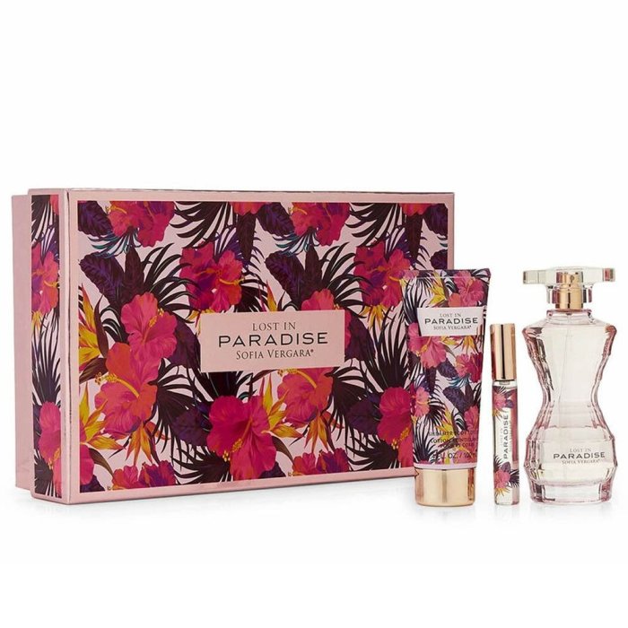 Sofia Vergara Lost In Paradise (W) Set Edp + Edp Roll On + Bl