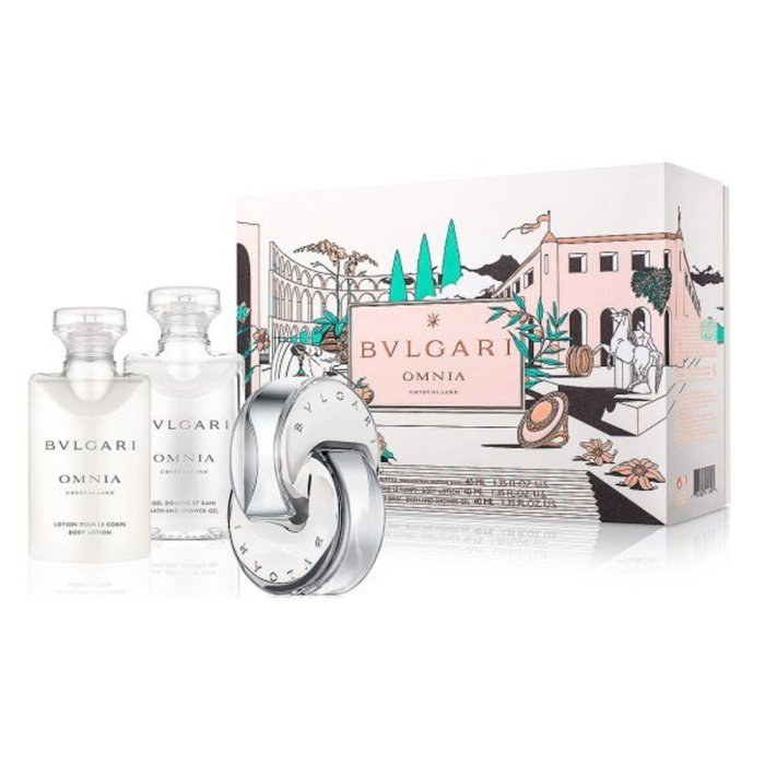 Bvlgari Omnia Crystalline (W) Set Edt 40 Ml + Bl 40 Ml + Sg 40 Ml (2020)