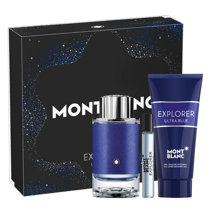 Mont Blanc Explorer (M) Set Edp + Edp 7. + Sg (New Pack)