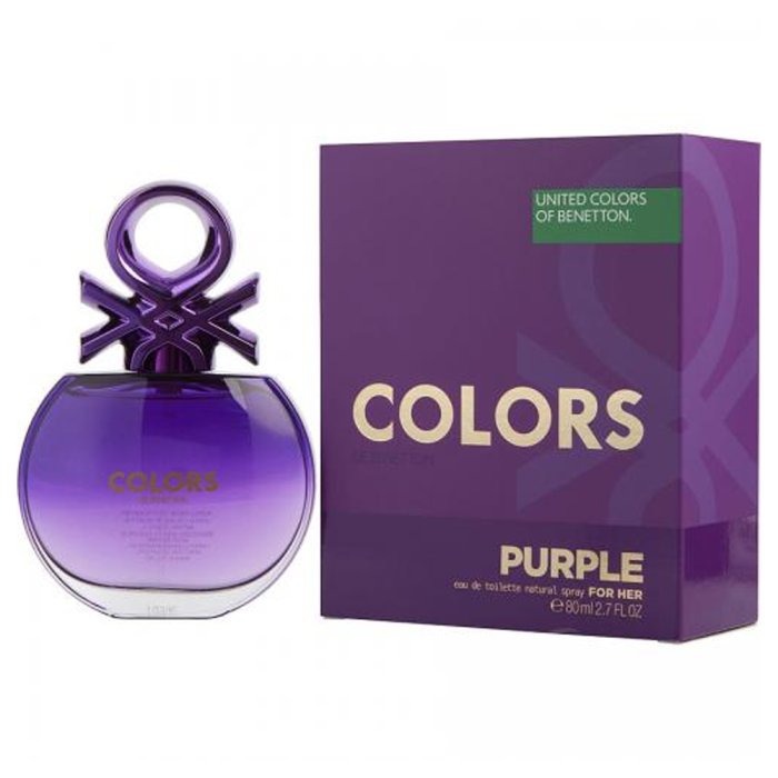 Benetton Colors De Benetton Woman Purple (W) Edt 80 Ml