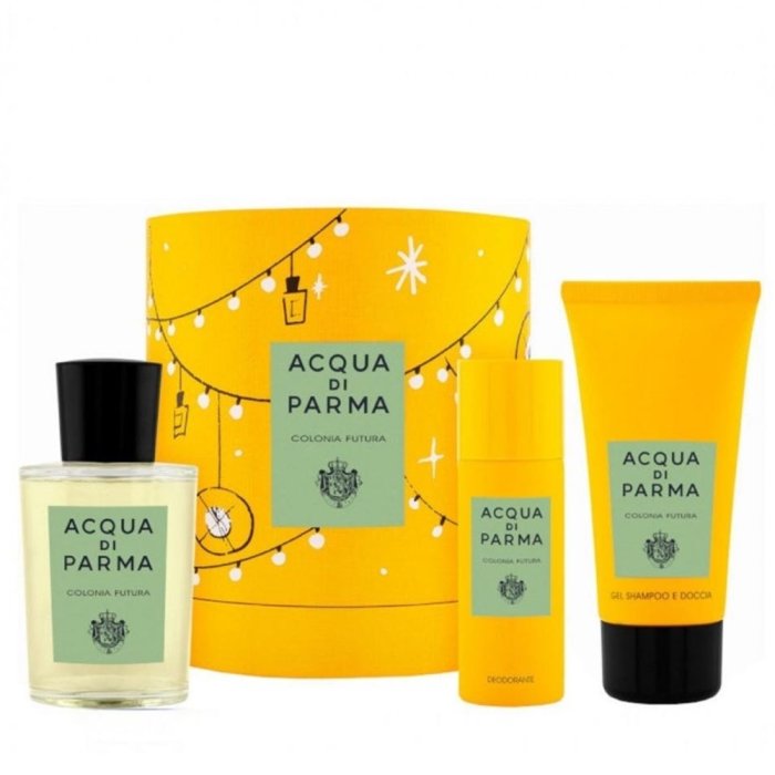Acqua Di Parma Colonia Futura (U) Set Edc 100 Ml + Sg 75 Ml + Deodorant 50 Ml (New Pack)
